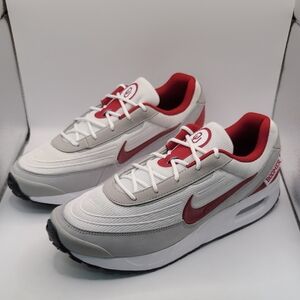NEW Nike College Air Max Verse Men's Oklahoma Sneakers-White/Team Crimson Sz 10